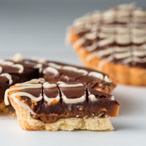 Fabiana - Pie de DDL y Ganache de chocolate
